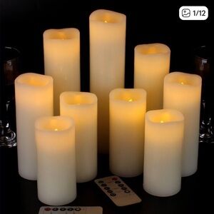 Vinkor LED Flameless Candles with Remote
